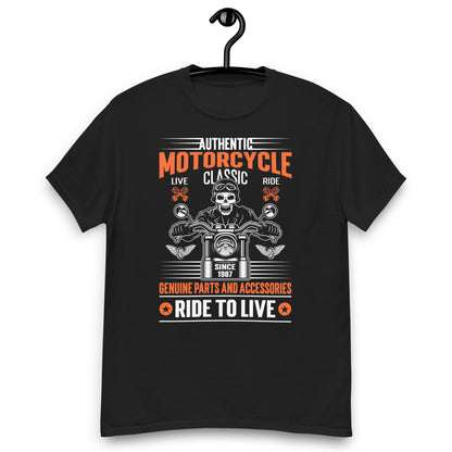 Authentic Motorcycle Unisex classic tee